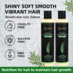 Tgideas Organic Rosemary Hair Growth Shampoo for Women and Men-Natural Thickening & Strengthening Shampoo with Hydrolyzed Keratin for Thinning Hair & Hair Loss 7.4 fl.oz