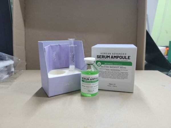 BRÜUN SC - Control Stem Cell Ampoule - Micro Needling Korean Serum Booster for Face and Body to Use with and without Derma Pen Microneedling Skin Care Serum 1.18 fl.oz