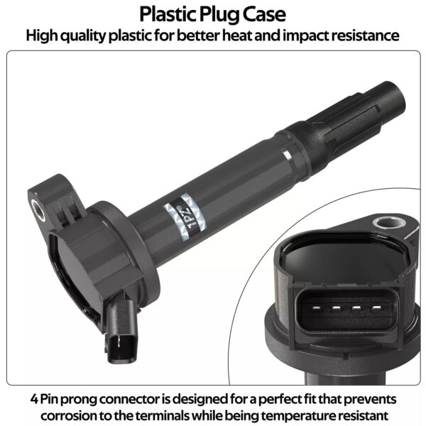 6x GENUINE Ignition Coil For 2007-2024 Toyota & Lexus 3.5L V6 DENSO 90919-A2007