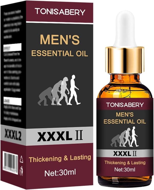 Tonisabery Enlargement Oil for Men, Tonisabery Men's Essential Oil Thickening Increase Size for Male by Tonisaberey Oil 30ml (3)