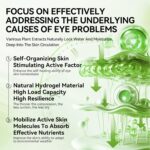 LANBENA Aloe Vera Under Eye Patches for Puffy Eyes and Dark Circles Collagen Eye Gels Mask - Skin Treatment Pads Hydration and Skin Elasticity-30 Pairs