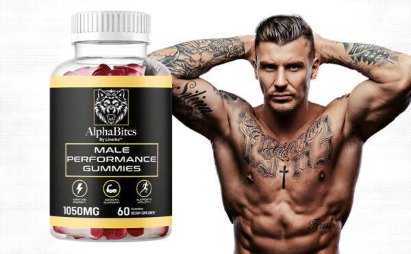 (2 Pack) Alpha Bites - Original Formula 7 in 1 Alpha Bites Gummies, AlphaBites for Men, Official Alpha Bites Advanced Premium Formula Performance and Energy, Alpha Bite Gummy Reviews, for 2 Months