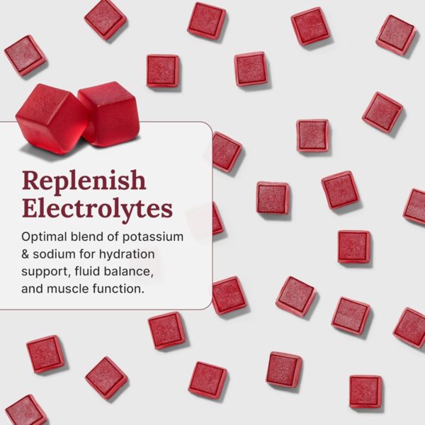 For Wellness Recovery Gummies Restore | Tart Cherry Energy Supplements with Electrolytes for Muscle Soreness, Post-Workout Performance & Recovery | Vegan, Non-GMO, 30 Count