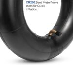 Heavy-Duty 90 65-6.5 inch Electric Scooter Inner Tube Replacement Front or Rear 80 65-6.5 and 110 50-6.5 Tire Tube Fitsh For Gas and Electric Scooter Bike 2 Packs