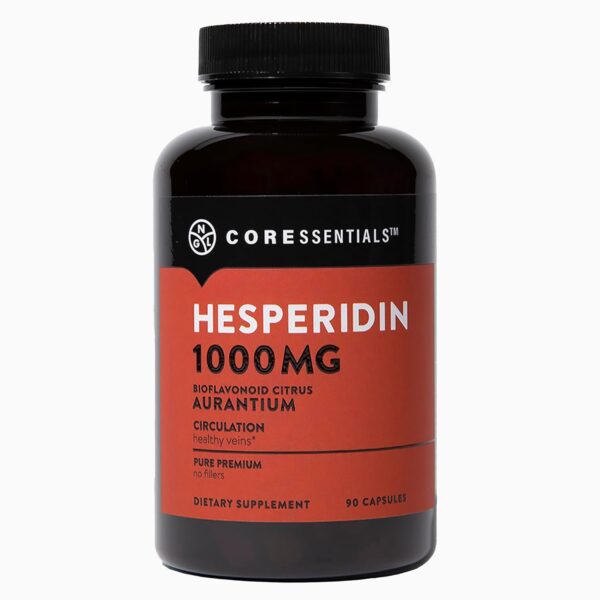 Hesperidin 1,000mg - 100% Pure Ingredient no Mixes or Additives for Blood Circulation, Leg Veins Health, Purity Guarantee 90 Capsules