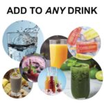 nuCaffeine Ultra | 94 Servings | Caffeine from Coffee Beans + Vitamin B3 + Electrolytes | Includes Handy to-go Tube | Transform Any Drink into an Energy Drink! | No Carbs, No Sugars, No Calories