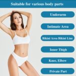 Intimate Areas Skin Lightening Cream Bleaching Cream For Body Sensitive Intimate Area, Private Parts, Underarm, Knees, Elbows, Inner Thigh, Bikini Areas, Bikini Line, Natural Skin Whitening.