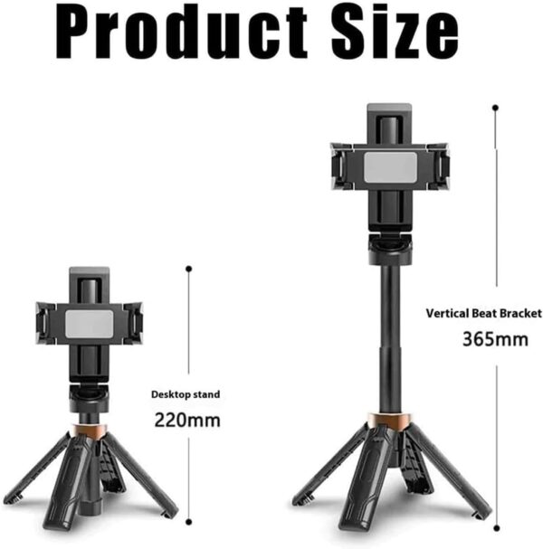 2025 New Pocket Flex Portable Selfie Stick,Pocketflex Mini Tripod,Flipping Flexible Tripod Mini JJ02,360°Pocket Flex Selfie Stick with Remote