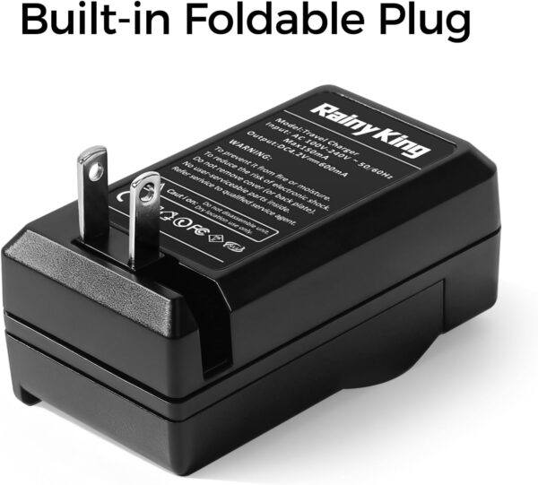 Battery Charger for Sony NP-BN1, NPBN1, Type N Battery, BC-CSN, BC-CSNB Charger, Sony Cyber-Shot DSC-TX10, DSC-T110, DSC-T99, DSC-TX20, DSC-WX80, DSC-WX100 Cameras and More