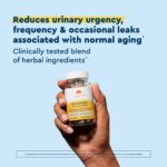 Uqora in Control Bladder Support - Daily Bladder Care & Support for Urinary Comfort - Made with botanicals, Like Horsetail & Spicebush - Gluten-Free & Vegetarian - 60 Capsules