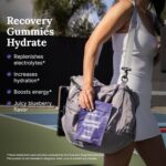For Wellness Recovery Gummies Hydrate | Blueberry Electrolyte & Antioxidant Supplements for Hydration, Energy & Post-Workout Performance | Vegan, Non-GMO, 30 Count