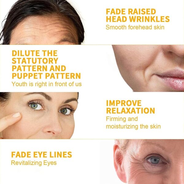 Ginseng Anti Wrinkle Serum, Ginseng Polypeptide Anti-Ageing Essence, Ginseng Extract Liquid, Korean Ginseng Anti Aging Essential Oil Tighten Moisturizing Smooth Skin Reduce Fine Lines (2 Bottles)