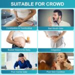 Probiotics 120 Billion CFUs 18 Strains, 3 Prebiotics & Digestive Enzymes for Men Women,Digestive & Immune Support,Shelf Stable Non-GMO 60 Capsules