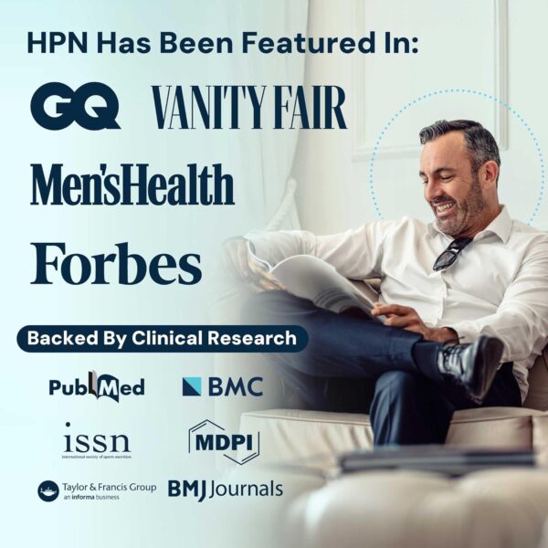 HPN NAD3 Clinical NAD+ Booster, Cellular Health & Natural Energy - NAD Supplement for Healthy Aging, Metabolic Support, NRF2 & Longevity, Nicotinamide Riboside & NMN Alternative, 60ct, 30-Day Supply