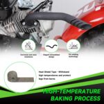 212cc Exhaust Pipe Kit Compatible with Predator 212 196cc 224cc Coleman Mini Bike CT200U CT200U-EX BT200X KT196 Go Kart Baja Warrior GX160 GX200 OHV Clone Engine Parts w/Valve Springs (Black)