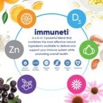 Advanced Immune Support – Doctor Formulated 6-in-1 Daily Immunity Supplement Pack of 2 – Made in USA – With Vitamin C, D3, Zinc, Elderberry, Garlic & Echinacea – Provide Vital Nutrients & Antioxidants