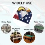 Pool Table Cover, Waterproof & Dustproof Outdoor/Indoor Polyester Taffeta Cloth Table Cover，Billiard Pool Table Cover Scratch-Resistant