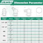 240PCS Grease Fittings Assortment,SAE & Metric Zerk Grease Fittings Straight 45 90 Degree with Wrench Kit(7-11mm) for Grease Gun