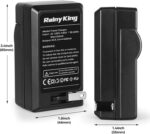 Battery Charger for Sony NP-BN1, NPBN1, Type N Battery, BC-CSN, BC-CSNB Charger, Sony Cyber-Shot DSC-TX10, DSC-T110, DSC-T99, DSC-TX20, DSC-WX80, DSC-WX100 Cameras and More