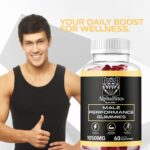 (2 Pack) Alpha Bites - Original Formula 7 in 1 Alpha Bites Gummies, AlphaBites for Men, Official Alpha Bites Advanced Premium Formula Performance and Energy, Alpha Bite Gummy Reviews, for 2 Months