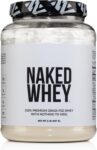 NAKED Whey 2LB 100% Grass Fed Whey Protein Powder - Only 1 Ingredient, Unflavored Whey Protein, Undenatured, Gluten Free, Soy Free, No GMOs, No Preservatives