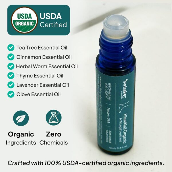 Swissklip KlearNail Toenail Stick | Medi-Care Treatment | Natural Solution for Healthy Nails I Suitable For Foot, Toe, and Fingernail I For Brittle Toenails – 10ml / 0.3 Fl. Oz. Pack 1 - Made in USA