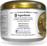 Wise Men Healing Balm with Myrrh and Frankincense Essential Oils for Neuropathy, Sciatica and Nerve Pain Massage and Skin Moisturizing (Pack of 2)