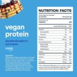 BE AMAZING Vegan Protein Powder, IHOP Double Blueberry Pancakes, 20g Plant Based Protein with Prebiotic Fiber, Low Carb, Dairy and Gluten Free Shake Mix, No Added Sugar, 29.3 oz, 25 Servings