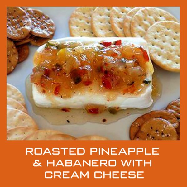 Robert Rothschild Farm Roasted Pineapple & Habanero Gourmet Glaze and Finishing Sauce – Sweet and Spicy Marinade, Glaze or Dip – 40 Oz (Pack of 1)