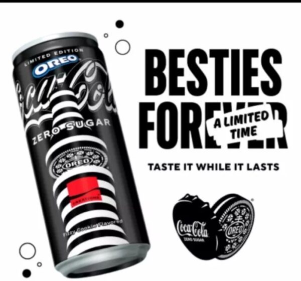 Coca-Cola Zero Sugar OREO Limited Edition Creations 12 oz Can - Brand New Sealed