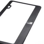 For Rolls Royce License Plate Frame Matte Black w/Chrome Logo Engraved Stainless