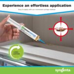 Advion Cockroach Gel Bait, 4 Tubes x 30-Grams, 4 Plunger and 4 Tips, German Roach Insect Pest Control, Indoor and Outdoor Use, Roach Killer Gel for American, German and Other Major Cockroach Species