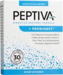 Peptiva Digestive Enzyme Supplement + ProDigest - Helps with Bloating, Gas, Constipation - 30 Count