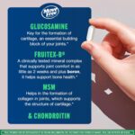 Move Free Advanced Glucosamine Chondroitin MSM Joint Support Supplement, Supports Mobility Comfort Strength Flexibility & Bone - 120 Tablets (40 servings)*