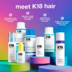 K18 Damage Shield Shampoo & Conditioner, Smoothing & Protective from Environmental Stressors, Maintains Hair Health, 8.5 Fl Oz x2