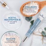 Plexaderm Rapid Reduction Eye Serum - Visibly Reduces Under-Eye Bags, Wrinkles, Dark Circles, Fine Lines & Crow's Feet Instantly, Anti Aging Wrinkle Remover for Face, Full Size Tube