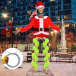 12 ft Skeleton Replacement Accessories - Replacement Coated Guy Wire Cable, Upgrade Stainless Steel Wire Repair Parts for 12ft Giant-Sized Skeleton Part U