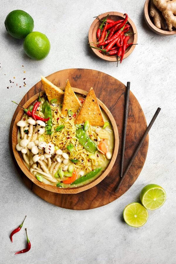 Big Green Organic Food- Organic Millet Ramen, Gluten-Free, Lectin-Free, Non-GMO, Vegan, Wheat and Rice Alternative (2.11 Ounce (25 Pieces))