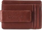 Alpine Swiss Harper Mens RFID Slim Money Clip Front Pocket Wallet Minimalist Leather ID Card Holder