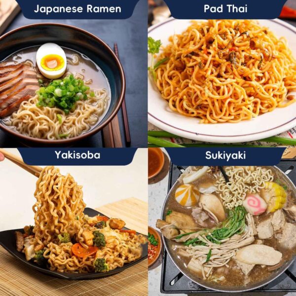 SUNGIVEN Organic Ramen Noodles Healthy Low Sodium Ready in 3 Minutes Non-Fried Instant No Additives or Preservatives 2.47 OZ (Pack of 10)