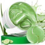 LANBENA Aloe Vera Under Eye Patches for Puffy Eyes and Dark Circles Collagen Eye Gels Mask - Skin Treatment Pads Hydration and Skin Elasticity-30 Pairs