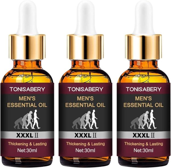 Tonisabery Enlargement Oil for Men, Tonisabery Men's Essential Oil Thickening Increase Size for Male by Tonisaberey Oil 30ml (3)