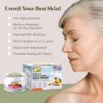 Amish Farms Tallow Face Cream - Handcrafted Beef Tallow for Skin Moisturizer Infused with Natural Ingredients, Orange & Vanilla Oils, 100% Grass-Fed Beef Tallow for Hydrated & Radiant Skin (50g Jar)