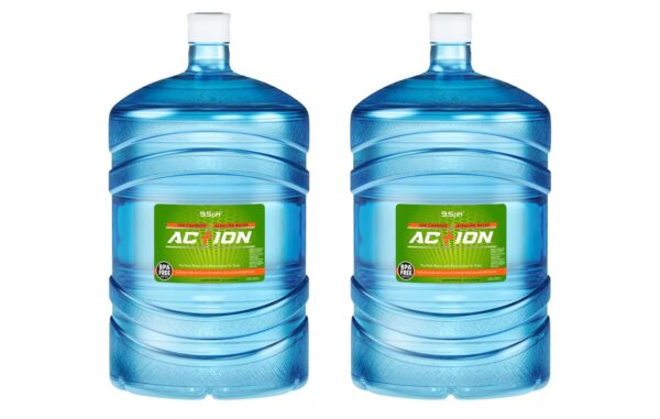 AC+ION, Ion Charged Alkaline Water, 5 Gallon, Water Jug