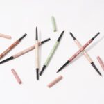 Microfilling Eyebrow Pencil Gray Brown, Automatic Brow Filler with Soft Spoolie Brush, Waterproof Eye Brow Defination Pen, Create Natural Fluffy Brows, Long lasting, Durable, Brunette, YES.EYE DO