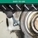 240PCS Grease Fittings Assortment,SAE & Metric Zerk Grease Fittings Straight 45 90 Degree with Wrench Kit(7-11mm) for Grease Gun