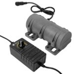 12V Rotary Vibration Motor, 3800RPM Vibrating Motor with Speed Controller, Adjustable Power Supply for Electric Massage Chair, Bed, Sieve, Shaker and More Vibrators