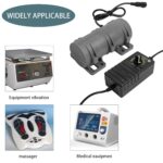 12V Rotary Vibration Motor, 3800RPM Vibrating Motor with Speed Controller, Adjustable Power Supply for Electric Massage Chair, Bed, Sieve, Shaker and More Vibrators