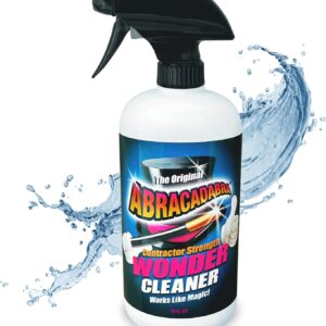 Abracadabra® Contractor Strength Wonder Cleaner - As Seen on TV - 16 fl oz - Gunk & Build up Remover - Removes Tar, Adhesives, Gum, Stickers, Sap, Oils & More on Most Surfaces - Better Stronger Faster