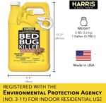 HARRIS Bed Bug Killer, Liquid Spray with Odorless and Non-Staining Formula (Gallon)